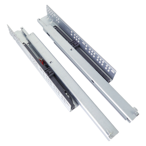 Offre Spéciale moderne fermeture en douceur tiroir glissière Rail 45mm largeur pour cuisine salle à manger en plein air chambre meubles salle de sport hôtel armoire accessoire - Product Image 3