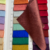 Tissu en satin crêpe de Dubaï, tissé texturé froissé permanent, pour thobes et robes islamiques pour hommes du Moyen-Orient