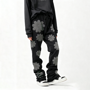 <b>Winter</b> <b>Mens</b> Oversized Baggy Cotton Sweatpants Joggers Designer Streetwear Fashion Grey <b>Trousers</b> Pantalones by Manufacturer - Product Image 4