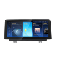 Reproductor de DVD para coche Qualcomm de 10,25 pulgadas, Radio Estéreo, Android, pantalla táctil, Multimedia, Carplay, navegación Gps para BMW Serie 3 F30 F35