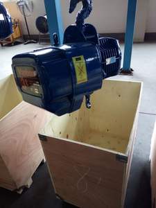 <span class=keywords><strong>V</strong></span> Anbon harga grosir logam baru 200kg Mini listrik rantai mengangkat kerekan dengan 2 rantai jatuh - Product Image 5