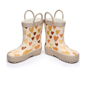 <span class=keywords><strong>Bottes</strong></span> de pluie pour tout-petits imprimées et mignonnes, <span class=keywords><strong>bottes</strong></span> <span class=keywords><strong>en</strong></span> <span class=keywords><strong>caoutchouc</strong></span> imperméables pour enfants avec poignées faciles à enfiler pour les jeux <span class=keywords><strong>en</strong></span> extérieur sous la pluie - Product Image 3