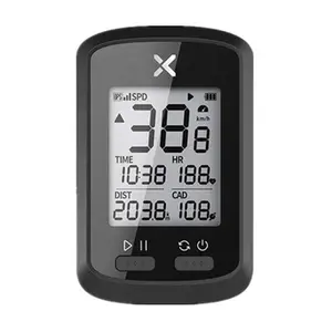 XOSS G בתוספת אלחוטי GPS מד מהירות כביש אופניים סטופר Bluetooth נמלה + LCD מסך מד מהירות XOSS G + אופני מחשב