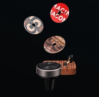 Désodorisant pour voiture Tourne-disque de parfum Clip de parfum pour voiture Vinyl Spin Phonograph Air Vent Outlet Aromatherapy Clip Smell