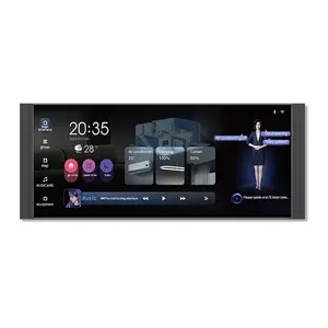 קלאס גוגל אלקסה קול 10.1 אינץ' טויה בקרה מרכזית מוסיקת רקע חכמה חדש בית חכם זכוכית חינם גשר זיגבי 250V
