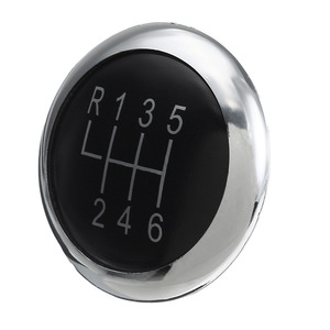 Car Gear <b>Knob</b> Aluminum Alloy 6-Speed Manual <b>Shift</b> Cover For Volkswagen Passat Black Rustproof - Product Image 5