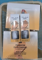 Anti-cernes liquide longue tenue, couvrant, illuminateur, SPF 15, fond de teint changeant de couleur TLM