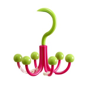 Six Claw Rotating <b>Hook</b> Bag Rack Multifunctional Storage Organizer For Wardrobe Closet <b>Hooks</b> With 360 Degree Rotation - Product Image 2