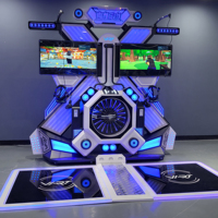 Estación de Realidad Virtual, Juego de Arcade 2 FPS, Arena de Realidad Virtual 9D, Máquina de Caminar VR, Plataforma de Caminar VR, Platoon VR de Pie