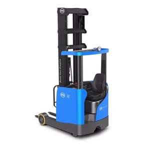 BYD Petit chariot élévateur électrique avec moteur à courant alternatif Capacité de charge 1.5T Véhicule de déchargement de chargement de matériaux en acier pour les industries de vente au détail - Product Image 1