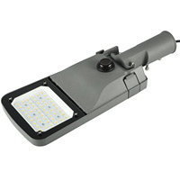 Lampadaire LED AC de haute qualité, étanche IP65, radiateur en alliage d'aluminium, longue durée de vie, garantie 5 ans, utilisation en jardin et sur route