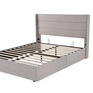 <span class=keywords><strong>Lit</strong></span> <span class=keywords><strong>de</strong></span> rangement Queen <span class=keywords><strong>avec</strong></span> vérin à gaz, tailles King <span class=keywords><strong>180x200</strong></span> et 160x200, tiroirs intégrés, économique, en bois, moderne, haut <span class=keywords><strong>de</strong></span> gamme, pour hôtel - Product Image 3