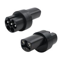 ISIGMA 16A 32A AC EV adaptateur Type 2 prise convertir en prise mâle GBT pour voiture chinoise GB/T