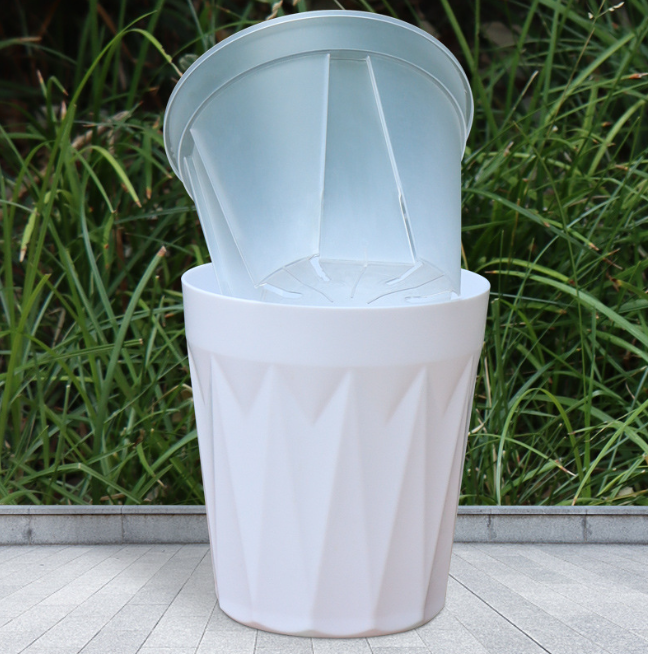 Lavabo exterior blanco + Lavabo interior liso