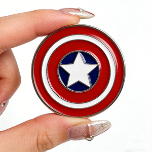 Broches de Metal Esmaltado de Spider-Man, Superhéroe de <span class=keywords><strong>Marvel</strong></span> y <span class=keywords><strong>DC</strong></span>, de la Serie de Televisión Estadounidense, Anime, Productos de Venta Caliente - Product Image 3