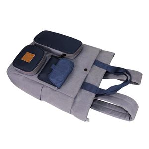 OEM Custom Women Gaming <b>Backpack</b> Minimalist Tech Laptop Tote for Girls Private Label <b>Aesthetic</b> Accessory Organizer Bag - Product Image 5