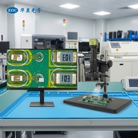EOC 4K 3840*2160 Ultra UHD Industrial Electron Monocular 2 Lighting LED Light Source Electronic Video Digital Price Microscope