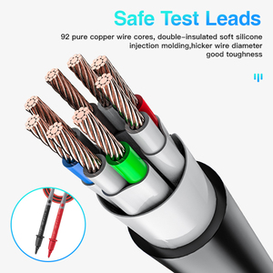 New Arrival 1000V True-RMS kỹ thuật số vạn năng chính xác AC/DC điện áp & Ampe kế hiện tại ohm với Bar đồ thị OEM hỗ trợ - Product Image 5