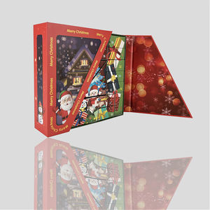 ชุดสมุดตุ๊กตาหิมะ3D สุดหรูพร้อมปฏิทินการปรากฎตัวเป็นของขวัญบริการ OEM ที่มีลายนูนกระดาษศิลปะคุณภาพสูงจัดส่งทั่วโลก - Product Image 6