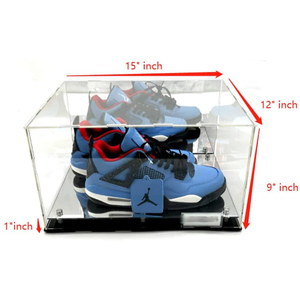 Tùy Chỉnh LED Bóng Đá Bóng Rổ Mũ Bảo Hiểm Sneakers Acrylic Hiển Thị Trường Hợp Showcase Box UV Bảo Vệ Thể Thao Full Mirror Memorabilia - Product Image 5