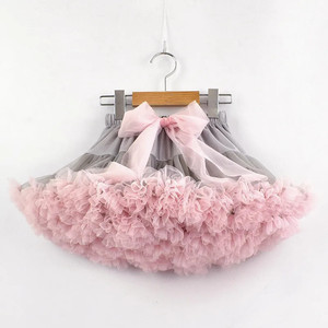 Gonna tutu per bambine con fiocco di pizzo - Product Image 6