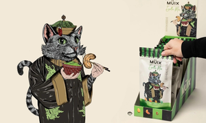 Sacs en mylar 3.5 anti-odeurs personnalisés avec boîtes Sacs en mylar refermables holographiques avec emballage en boîte - Product Image 2