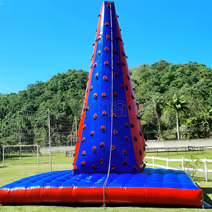 Nouveaux jeux de parc d'attractions de grande taille, jeux de mur d'escalade gonflable en roche, intérieur et extérieur, pour adultes et enfants - Product Image 1