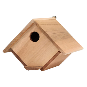 Houten Vogelhuispakketten Bulk Kunst En Ambachten Indoor Vogelhuizen Open Vogelhuisjes Houten Vogelhuisjes Diy Kids Schilderij - Product Image 2
