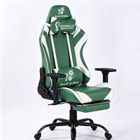 Chaise pivotante confortable pour e-sport avec fonction inclinable, idéale pour les salons de jeux et le travail de bureau