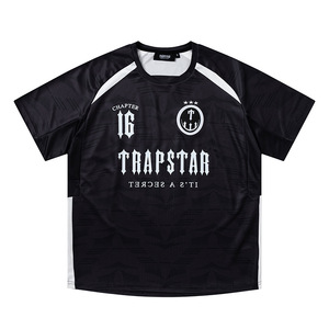 T-Shirt Personalizzata con Grafica 280 GSM Unisex Crop Top in Poliestere Maglietta alla <span class=keywords><strong>Moda</strong></span> di Alta Qualità Morbida e Traspirante - Product Image 2