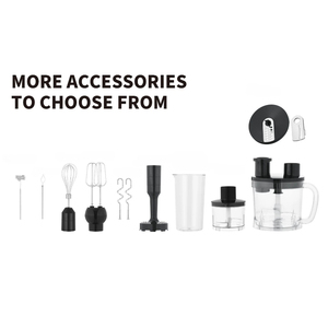 Mixeur Plongeant Électrique 300W <span class=keywords><strong>Pas</strong></span> <span class=keywords><strong>Cher</strong></span> en Plastique, Léger et Portable, 2 Vitesses <span class=keywords><strong>pour</strong></span> Purée de Bébé - Product Image 4