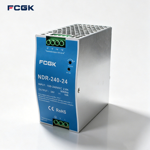Alimentation à découpage sur rail DIN FCGK sélectionnée en usine (<span class=keywords><strong>EDR</strong></span>-120-<span class=keywords><strong>24</strong></span>) Sortie 24V CC Série NDR/<span class=keywords><strong>EDR</strong></span> Entrée <span class=keywords><strong>100</strong></span>-240V CA Fabriqué en Chine - Product Image 6
