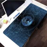 Tapis de souris personnalisé de grande taille, pour bureau, avec sublimation, bord verouillé, vente en gros,
