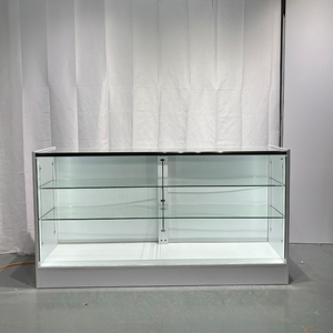 Vitrina de Vidrio con Puerta Corredera para Tienda de Cigarrillos, de 70 Pulgadas, Resistente, con Estantes Ajustables, para Exhibición de Joyería - Product Image 2