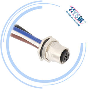 สายไฟ M12 แบบ T-Coded 4 ขา สำหรับเชื่อมต่อไฟ DC - Product Image 5