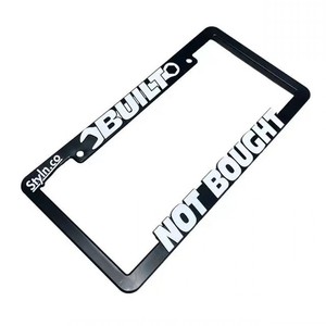 Cadre de plaque d'immatriculation universel standard américain en plastique ABS, support de plaque d'immatriculation antivol - Product Image 2