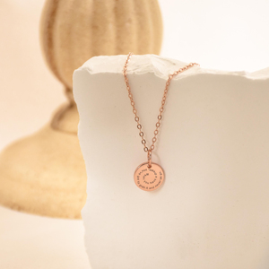 Collana con Messaggio Inciso Personalizzato in Acciaio Inossidabile, Ciondolo con Citazione Ispirazionale Personalizzata per Dropshipping e Regalo - Product Image 3