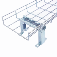 Bac à câbles en treillis métallique ignifuge E90, longueur personnalisée, fabrication directe pour projet de salle de serveur IDC