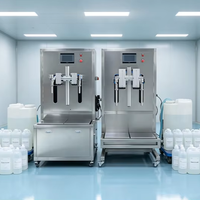 Machine de remplissage de bouteilles pour boissons, jus et liquides, machine de remplissage et de pesage de détergent et de savon 5 kg, distributeur de remplissage d'huile de cuisson 10 kg