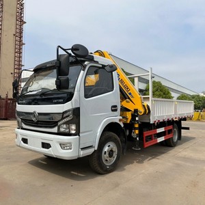 รถเครนติดรถบรรทุก Dongfeng 4x2 จากโรงงานจีน พร้อมบูมแบบ Knuckle Boom ขนาด 5 ตัน สำหรับงานขนย้ายวัสดุ - Product Image 2