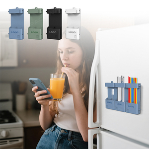 Producto de tendencia, utensilios de cocina, soporte de almacenamiento de paja, <span class=keywords><strong>colgante</strong></span> para puerta de armario, gran capacidad, organizador de paja de silicona, almacenamiento - Product Image 4