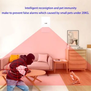 Di alta qualità 12V sistema di allarme antifurto Indoor sensore di movimento a infrarossi alta-bassa regolazione sensibile protezione di sicurezza per animali domestici - Product Image 6