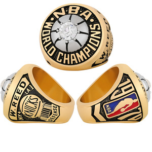 Bague de championnat <span class=keywords><strong>NBA</strong></span> 1973 <span class=keywords><strong>New</strong></span> <span class=keywords><strong>York</strong></span> Knicks avec joueur W. Reed, en alliage, accessoires masculins transfrontaliers, vente en gros - Product Image 1