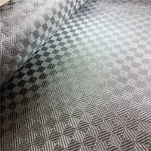 240g bàn cờ 3K Vải Jacquard tự làm trang trí bề mặt phụ tùng ô tô Mũ bảo hiểm thiết bị thể thao vải sợi carbon