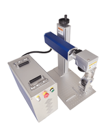 Machine de marquage laser à fibre portable, précision de 0,001 mm, profondeur de 0,1 à 0,5 mm, équipement de gravure laser pour métal et plastique
