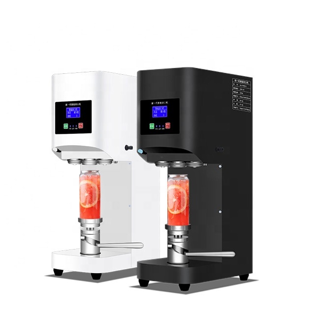 Semi-automatic Commercial Bottle Cup Sealer Plastic Tin Beverage Beer Can Sealing Machine Box Machine Sealed Plastic 1 Set 52mm