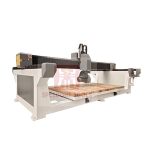 Giá rẻ Mini hiệu quả 4 trục 5 trục <span class=keywords><strong>CNC</strong></span> <span class=keywords><strong>Router</strong></span> 3D đá Máy cắt cho đá granit khắc đá cẩm thạch và gạch chế biến - Product Image 3