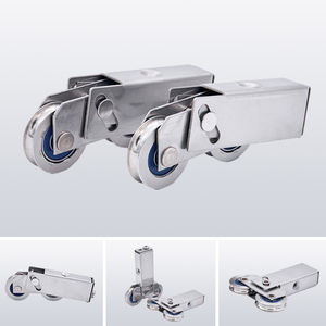 Puleggia a rullo porta scorrevole di alta qualità, in acciaio inox 304 porta scorrevole finestra ruota rullo - Product Image 2
