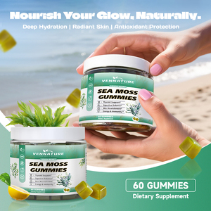 Aide à maintenir l'éclat et l'élasticité de la peau, booster de collagène à base d'algues marines Chondrus Crispus, pour les personnes occupées avec une alimentation irrégulière - Product Image 3