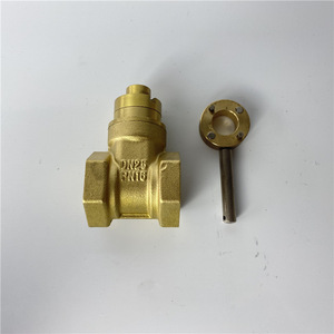Tmok DN25 1inch chống trộm an ninh BSP nữ nước từ khóa Brass Van cổng cho đồng hồ nước - Product Image 3